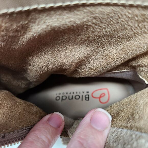 BLONDO Sadie Waterproof Suede Leather Boots 6M NWOT - Picture 10 of 13